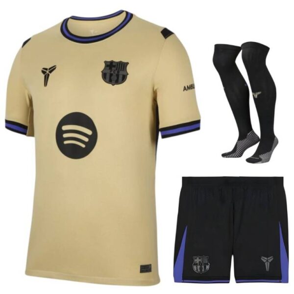 Maillot ENFANT/JUNIOR FC Barcelone Extérieur 2025/2026