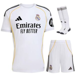 Maillot ENFANT/JUNIOR Réal Madrid Domicile 2025/2026